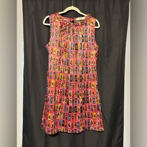 NEW Tracy Negoshan Designer Pink Sunbathers Kimberly Style Dress Women’s Size XL